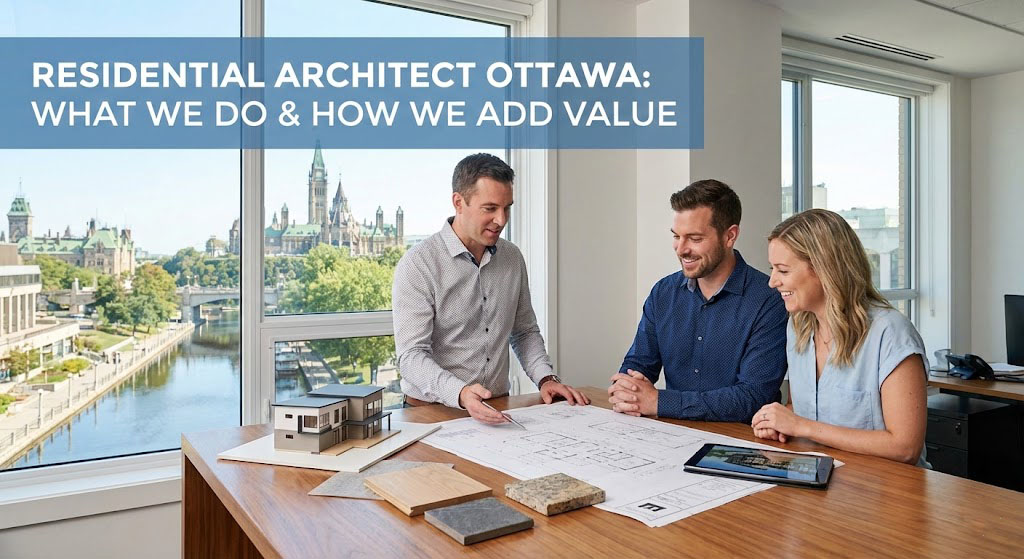 Residential Architect Ottawa – What We Do & How We Add Value